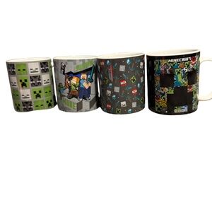Minecraft Themed Coffee Mug Set